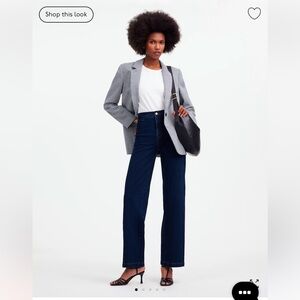 Madewell The Emmett Wide-Leg Jean: Welt Pocket Edition